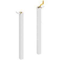 Poteaux de tennis à sceller acier galvanisé carré tension intérieure