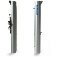 Paire de poteaux tennis ovoïde en aluminium - Casal Sport