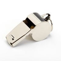 Sifflet métal chrome