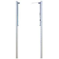 Poteaux de volley ball scolaires en aluminium