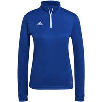 Sweat demi-zip femme - adidas - entrada 22 training bleu royal