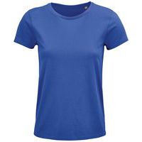 Tee-shirt personnalisable femme coton organique bio Jersey 150 ROYAL