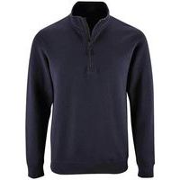 Sweat personnalisable col camionneur en coton FRENCH MARINE