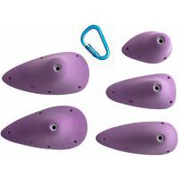 Lot de 5 prises d'escalade - Entre Prises - Absolute Drop Knobs L