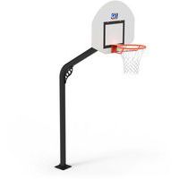 Panier de basket Venice Beach hauteur 2,60m sur platine GES