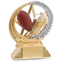 Trophée résine rugby 13 cm