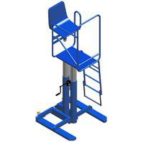 Chaise d'arbitre de volley-ball pro - Carrington
