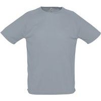 Tee-shirt personnalisable multitech PESFéminin gris