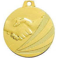 Médaille - amitié - or - 40 mm