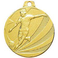 Médaille - football - or - 40 mm