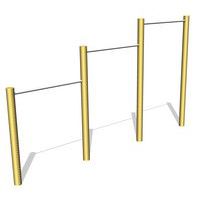 Barres fixes 3 hauteurs