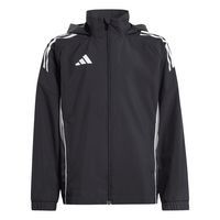 Veste compétition toutesSaisonsTiro25enfant Noir Adidas