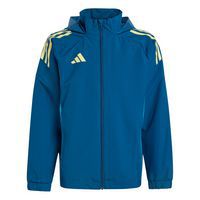 Veste compétition toutesSaisonsTiro25enfant Bleu Adidas