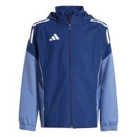 Veste compétition toutesSaisonsTiro25enfant MarineAdidas