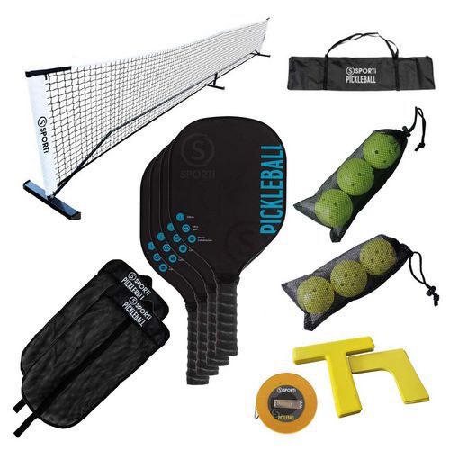 Set De 2 Raquettes De Plage Avec 2 Balles Jeu Estival En Bois Léger