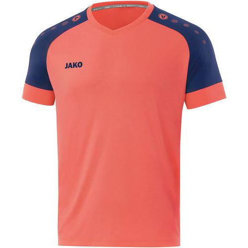 Maillot de foot manches courtes Jako Champ 2.0 Orange fluo