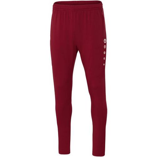 Pantalon d entra nement de foot enfant Jako Premium Rouge