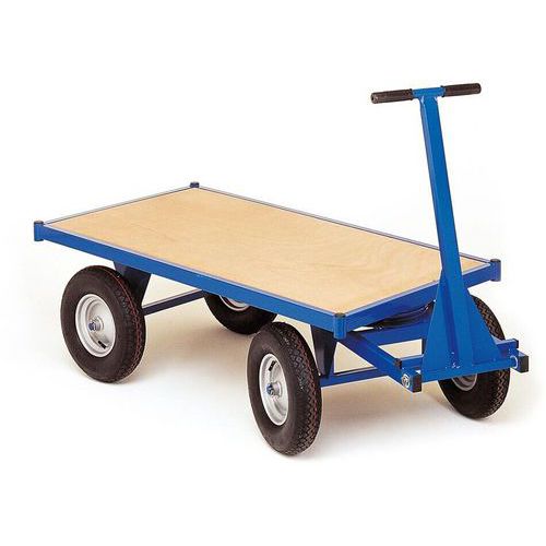 Transporteur Charge Lourde - Course 300mm, Roues 150mm En Polyuréthane, Capacité élevée - Pour Déménagement Et Manutention