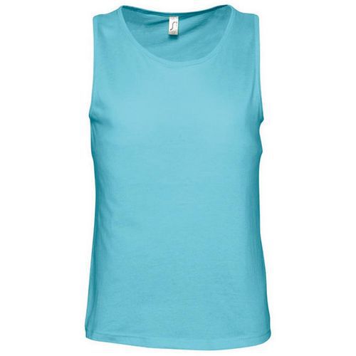 Débardeur 2(x)ist Homme Bleu Petite Taille S - 95% Coton + Élasthanne - Vintage