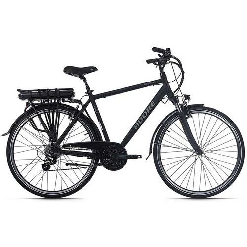 VTC lectrique homme KS Cycling Marseille 28 pouces noir