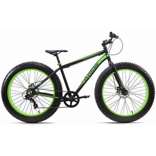 VTT Fatbike - KS Cycling - Fat-XTR - 26 pouces - noir - 46 cm
