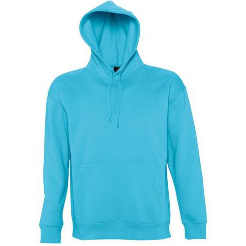 Sweat personnalisable capuche Slam Club turquoise Casalsport