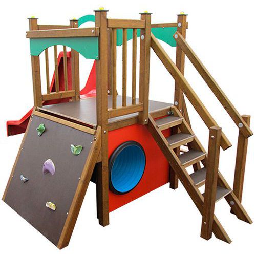 Structure de jeux ext rieur en bois Pitchounette Casalsport