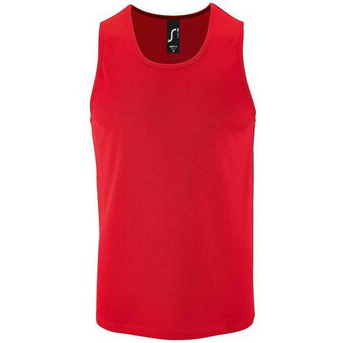 Débardeur rouge 2025 homme