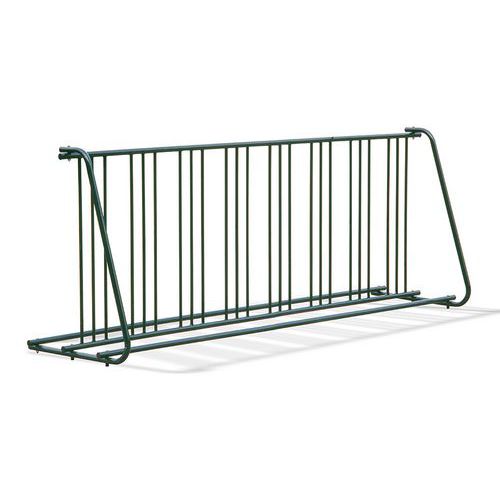 Râtelier 3 vélos sur 2 niveaux - Mottez B129V3 - Côte à côte - 85 x 39 x 49cm Râtelier 3 vélos sur 2 niveaux - Mottez B129V3 - Côte à côte - 85 x 39 x 49cm