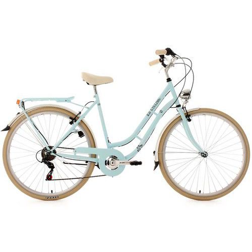 Velo de ville femme KS Cycling Casino 28 pouces bleu 53 cm Casalsport