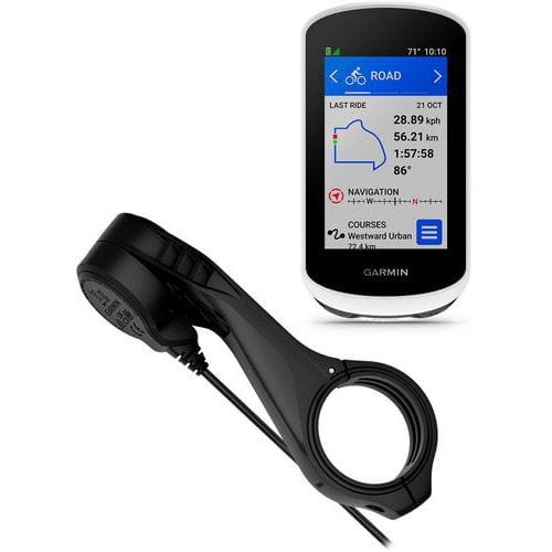GPS vélo - Garmin - Edge® Explore 2 Power - Support potence + Support avant  eBike Power Mount 