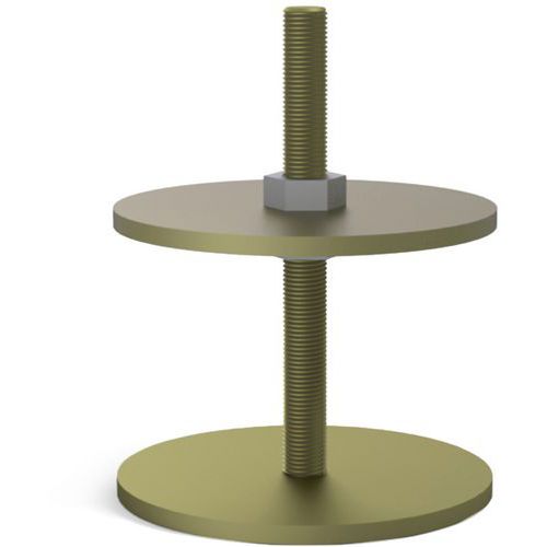 2 réhausseurs pour fourreaux - de 80 mm de diamètre