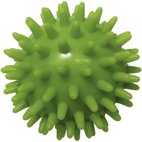 Balle picots vert Ø7 cm soft vrac - Sveltus