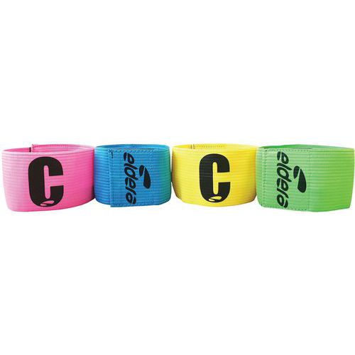 Brassard Capitaine élastique CapITano - Pour Football Et Sports, Unisexe Adulte, Tissu Nylon, Personnalisable