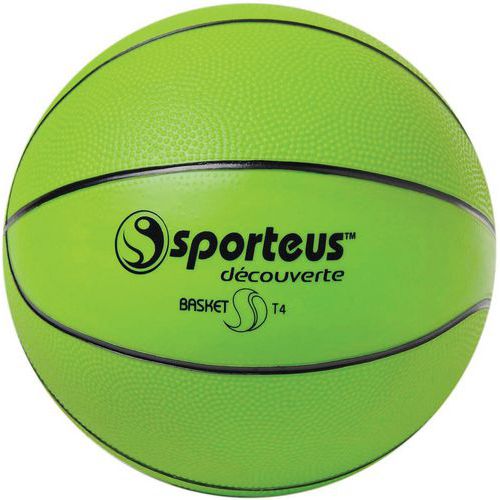 Ballon de Basket Initiation PVC - Sporteus - Taille 4