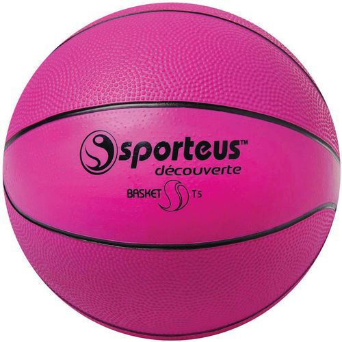 Ballon de Basket Initiation PVC - Sporteus - Taille 5