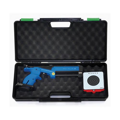 Coriver – Set De 2 Pistolets à Air Comprimé – 28 Balles Mousse EVA – Cible Dinosaure – Jeu De Tir – 4-8 Ans – Sac De Rangement