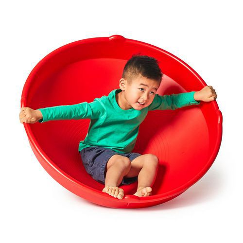 Toupie Géante 80 Cm Pour Enfants - Jeu D'Équilibre Et Motricité, Plastique Résistant, Flottante, Dès 3 Ans