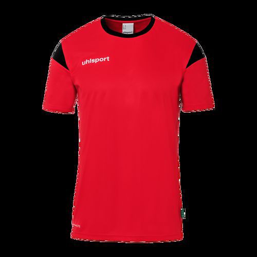 Ensemble gardien junior Uhlsport noir rouge sur