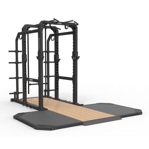 Cage de musculation avec plateforme - Spirit - Casalsport.com