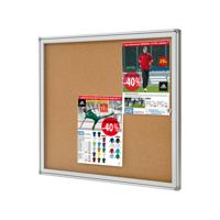 VITRINE D'AFFICHAGE A PORTE OUVRANTE FOND LIEGE