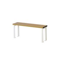 Banc vestiaire sur pieds longueur GES Assise bois