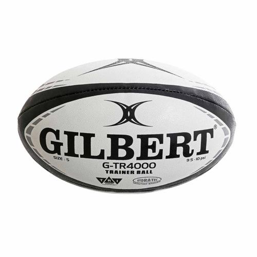 Ballon de rugby - Gilbert GTR 4000 noir taille 4 Ballon de rugby - Gilbert GTR 4000 noir taille 4