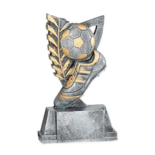 Trophée foot argent - ballon et chaussure - spécial foot 11cm. Trophée foot argent - ballon et chaussure - spécial foot 11cm.
