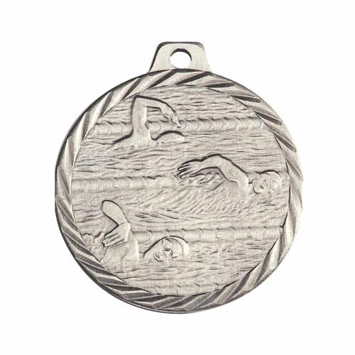 Médaille natation argent - 50mm. Médaille natation argent - 50mm.
