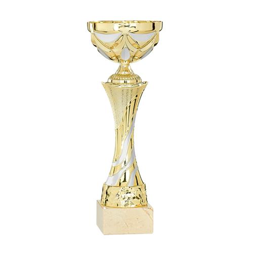 Coupe or et argent économique - 27cm. Coupe or et argent économique - 27cm.