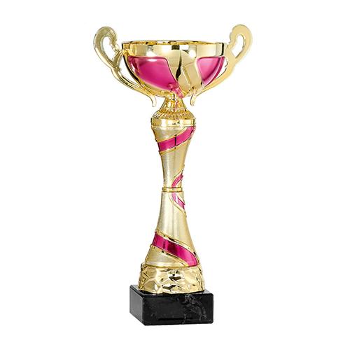 Coupe rose et or - classique 33cm. Coupe rose et or - classique 33cm.