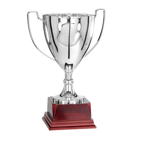 Coupe en métal argent - luxe 33cm. Coupe en métal argent - luxe 33cm.