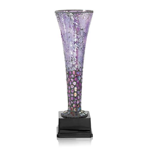 Coupe verre violet - luxe 37cm. Coupe verre violet - luxe 37cm.