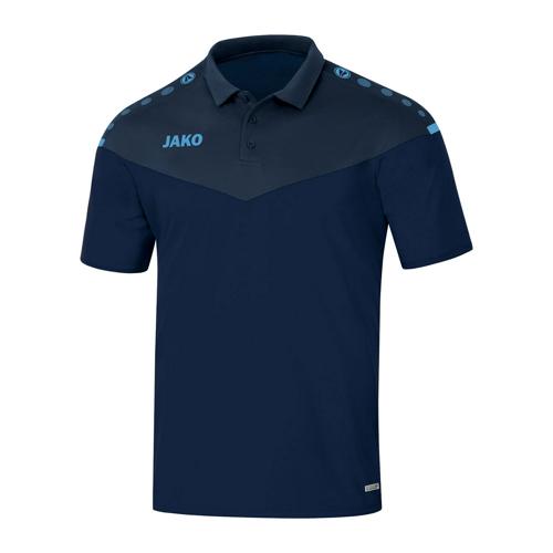 Polo manches courtes enfant Jako - Champ 2.0 Bleu marine/Bleu clair Polo manches courtes enfant Jako - Champ 2.0 Bleu marine/Bleu clair